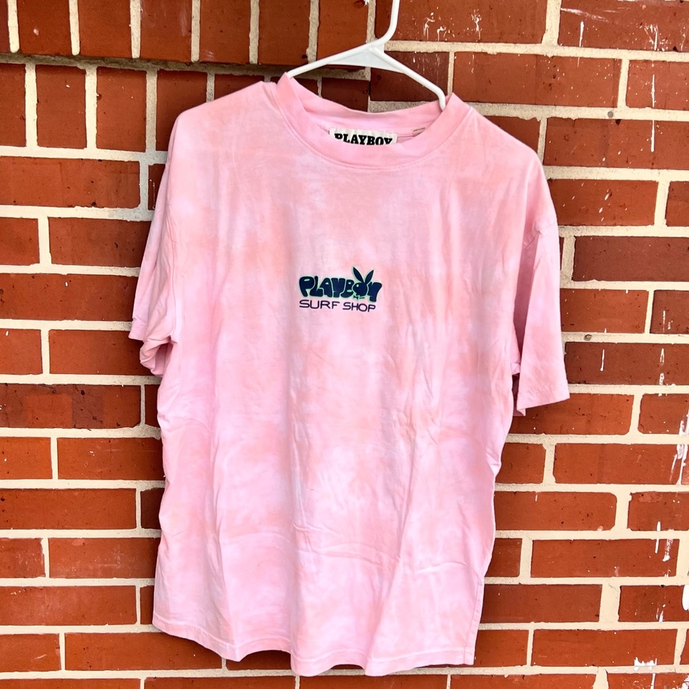 PLAYBOY Pink Graphic Tee